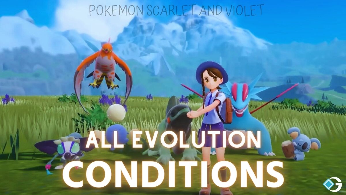 Pokemon Scarlet and Violet: All Special Evolution Conditions