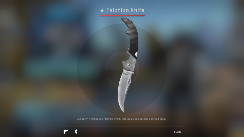 Falchion Knife Vanilla