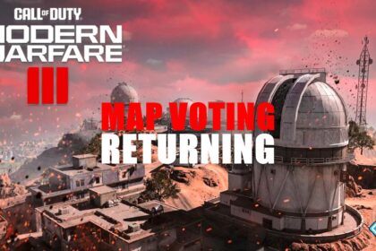 Map Voting Feature Returning to Modern Warfare 3 (2023)