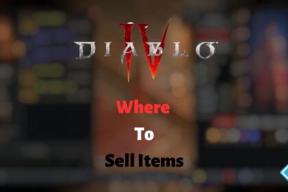 Where To Sell Items Diablo 4