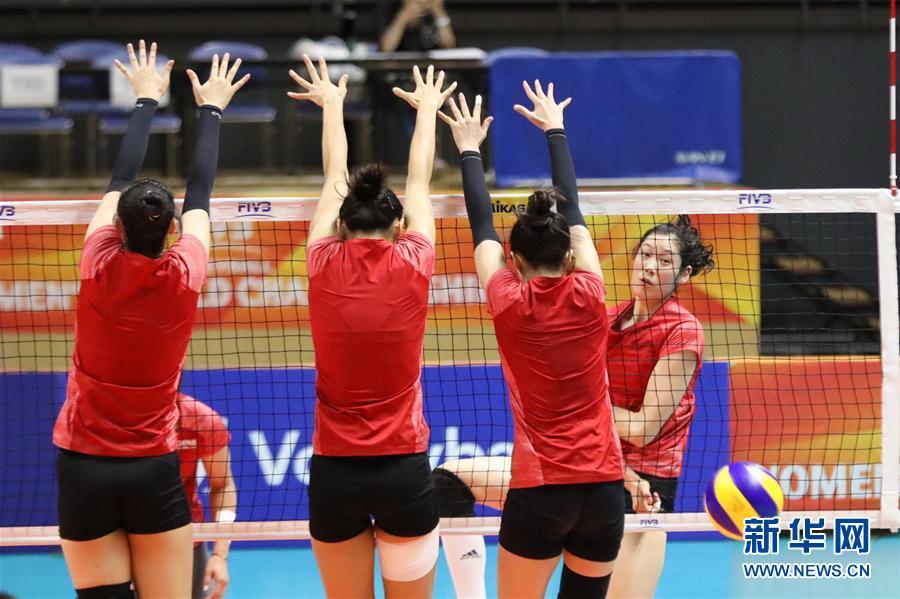(體育)(3)排球——女排世錦賽:中國隊備戰(zhàn)
